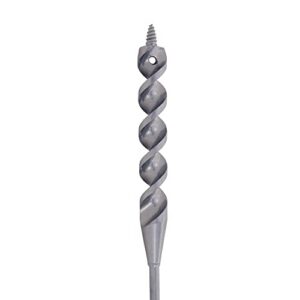 Klein Tools 53718 Flex Bit Auger with Screw Point, 9/16-Inch x 54-Inch Long Flexible Drill Bit / Fish Bit for Pulling Wire Behind Walls