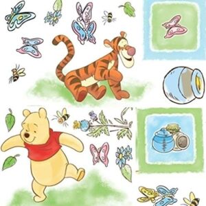 RoomMates RMK1630SCS Winnie The Pooh Peel and Stick Wall Decals 10 inch x 18 inch