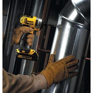 DEWALT 20V MAX* Cordless Drill Impact Driver Kit, 1/4-Inch (DCF885C2)