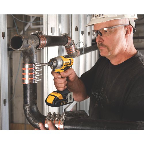 DEWALT 20V MAX* Cordless Drill Impact Driver Kit, 1/4-Inch (DCF885C2)