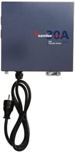 samlex solar sts-30 automatic transfer switch,grey