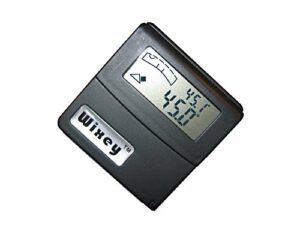 wixey wr365 digital angle gauge with level and flip up display