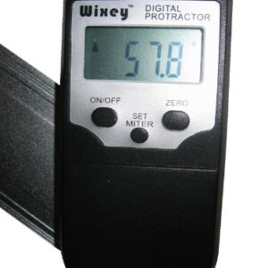 18" (457mm) Wixey Digital Protractor With Miter Function - WR418