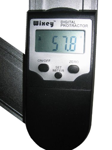 18" (457mm) Wixey Digital Protractor With Miter Function - WR418