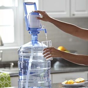 Primo Portable Bottle Pump Water Dispenser - for 3 or 5 Gallon Jugs