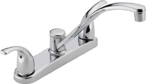 Peerless P299208LF Choice Two Handle Kitchen Faucet, Chrome