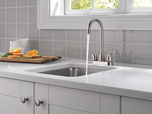 Peerless Tunbridge 2-Handle Bar-Prep Kitchen Sink Faucet, Stainless P288LF-SS