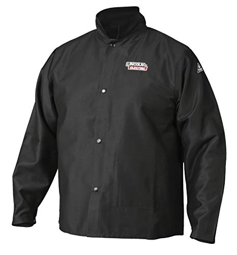 Lincoln Electric unisex adult Traditional Large FR Cloth Jacket, Black, Large US