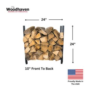 Woodhaven 2 Foot Fireside Firewood Rack