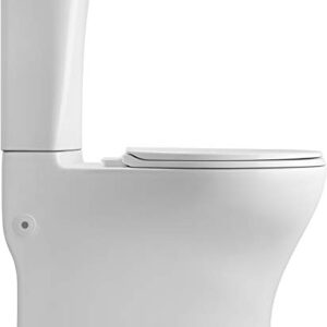 Kohler K-4774-0 Brevia Elongated White Toilet Seatwith Quick-Release Hinges And Quick-Attach Hardware For Easy Clean