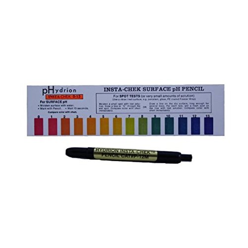 Micro Essential Labs Hydrion (P-12M) Insta-Chek 0-13 Mechanical pH Pencil