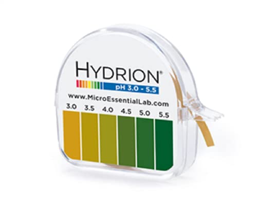 PT# -325 PT# # 325- Hydrion PH Test Paper PH 3.0-5.5 Single Roll Chemistry 15'/Rl by, Micro Essential Labs Inc