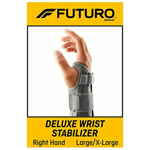 FUTURO Deluxe Wrist Stabilizer Right Hand, L/XL