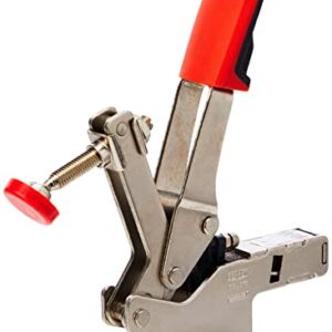 BESSEY STC-HH70 Horizontal Auto-Adjust Toggle Nickel Plated Clamp, Silver