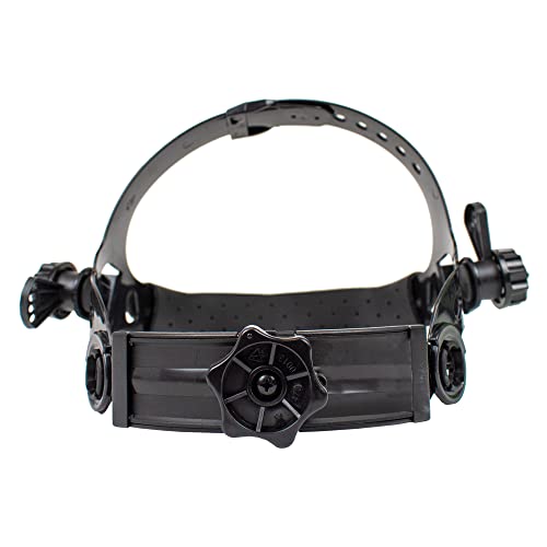 Forney 55674 Headgear Replacement for Welding Helmets, Ratchet-Type, Black