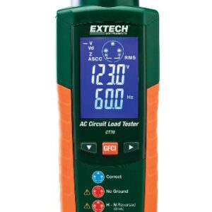 Extech CT70 AC Circuit Load Tester,Black