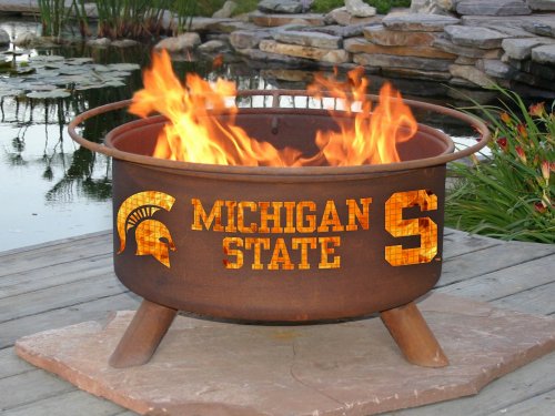 Patina Products F403 Michigan State Fire Pit