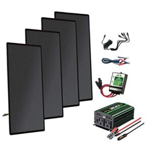 Nature Power 40060 72-Watt Mini Solar Power Farm Includes 4 18-Watt Panels