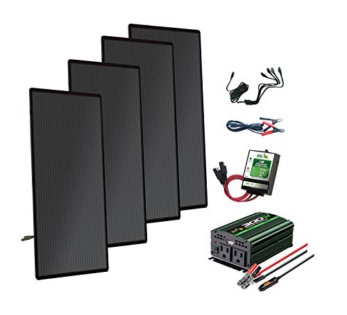 Nature Power 40060 72-Watt Mini Solar Power Farm Includes 4 18-Watt Panels