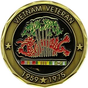 collectible veteran service vietnam coin