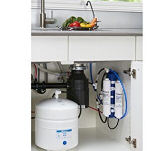 Home Master TMULTRA Ultra Undersink Reverse Osmosis Water Filter System; 4.5second Fill rate, City or Well Water, Iron pre-filtration, UV Sterilizer, EPA 97952-AZ-1, 5-year limited parts coverage