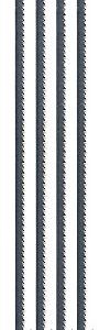 Zona 36-678 Coping Saw Blades, 6-1/2-Inch Long Between Pins, 125-Inch x 020-Inch x 15 TPI, 4-Pack