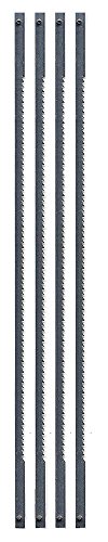 Zona 36-678 Coping Saw Blades, 6-1/2-Inch Long Between Pins, 125-Inch x 020-Inch x 15 TPI, 4-Pack