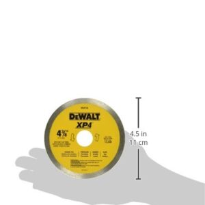 DEWALT 4-3/8-Inch Tile Blade, Wet/Dry (DW4738)