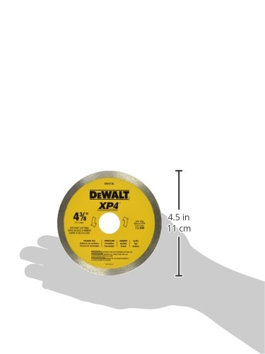 DEWALT 4-3/8-Inch Tile Blade, Wet/Dry (DW4738)