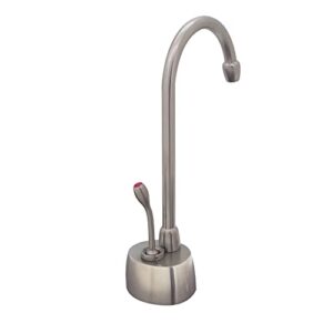 Westbrass D271-NL-07 Velosah 9" 1-Handle Hot Water Dispenser Faucet (Tank sold separately), Satin Nickel