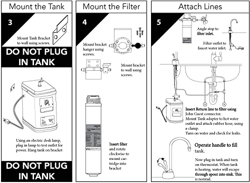 Westbrass D271-NL-07 Velosah 9" 1-Handle Hot Water Dispenser Faucet (Tank sold separately), Satin Nickel