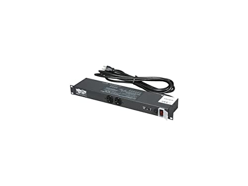 Tripp Lite Isobar Surge Protector Rackmount Metal 12 Outlet 15' Cord 1U RM 3840J Model ISOBAR12ULTRA