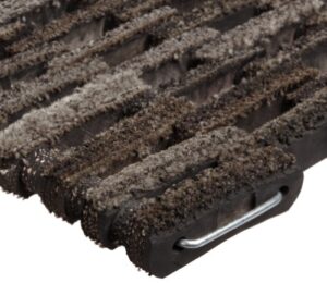 durable corporation-400s2030 dura-rug recycled fabric tire-link outdoor entrance mat, 20" x 30"
