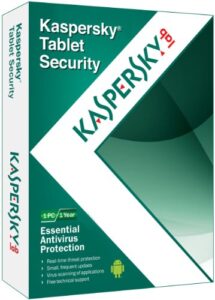 kaspersky tablet security 1 user