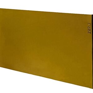 Gold Coated Green Welding Filter, 2" x 4.25" (Shade 10)