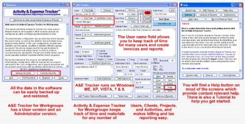 Activity & Expense Tracker for Workgroups [Download]