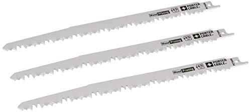 PORTER-CABLE Pruning Reciprocating Saw Blades, 9-Inch, 3-Pack (PC760R)