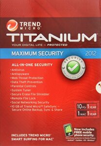 titanium maximum security 2012 - 10 users [old version]