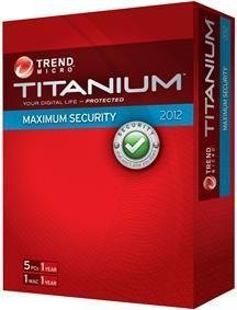 trend micro titanium maximum security 2012 - 5 users