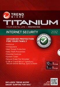 titanium internet security 2012 - 10 users [old version]