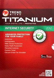 trend micro titanium internet security 2012 - 5 users