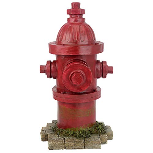 Design Toscano Dog's Second Best Friend Fire Hydrant Statue Small
