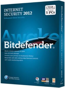 bitdefender internet security 2012 standard m1 3pc/1 year