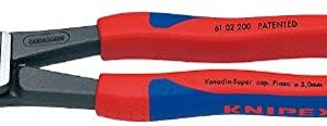 KNIPEX - 62 02 200 Tools - High Leverage Bolt End Cutting Nippers, Multi-Component (6102200)