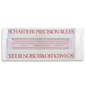 schaedler 12in single b rule 46-dip