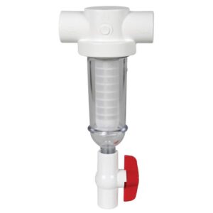 rusco 1-250-f spin-down sediment filter with polyester screen
