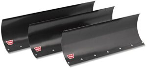 warn 86766 standard atv plow blade, 48" length, black