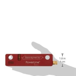 Johnson Level & Tool 40-6200 Magnetic Sheave Alignment Laser, Red, 1 Laser