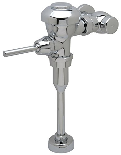 Zurn Z6003-YB-YC Aquaflush Exposed Manual Diaphragm Flush Valve with 3.5 GPF, Sweat Solder Kit, and Cast Wall Flange in Chrome