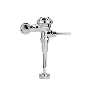 Zurn Z6003-YB-YC Aquaflush Exposed Manual Diaphragm Flush Valve with 3.5 GPF, Sweat Solder Kit, and Cast Wall Flange in Chrome